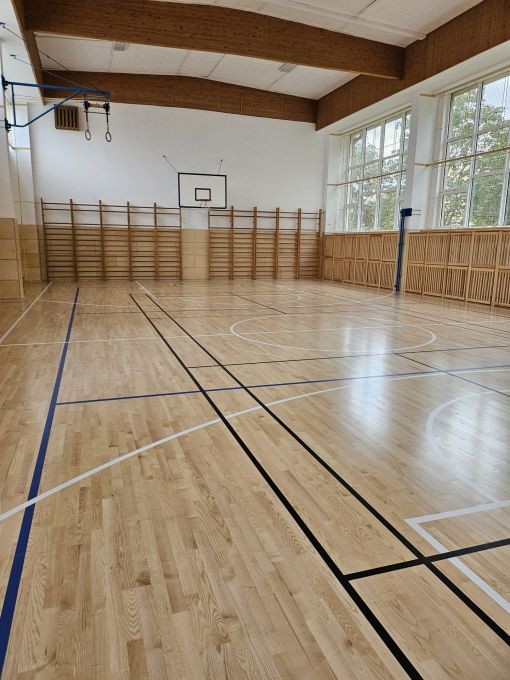 Tělocvična velká P.1 - 24 x 12,9 x 6,8 = 309,60 m2 Tělocvična velká P.1 - 24 x 12,9 x 6,8 = 309,60 m2